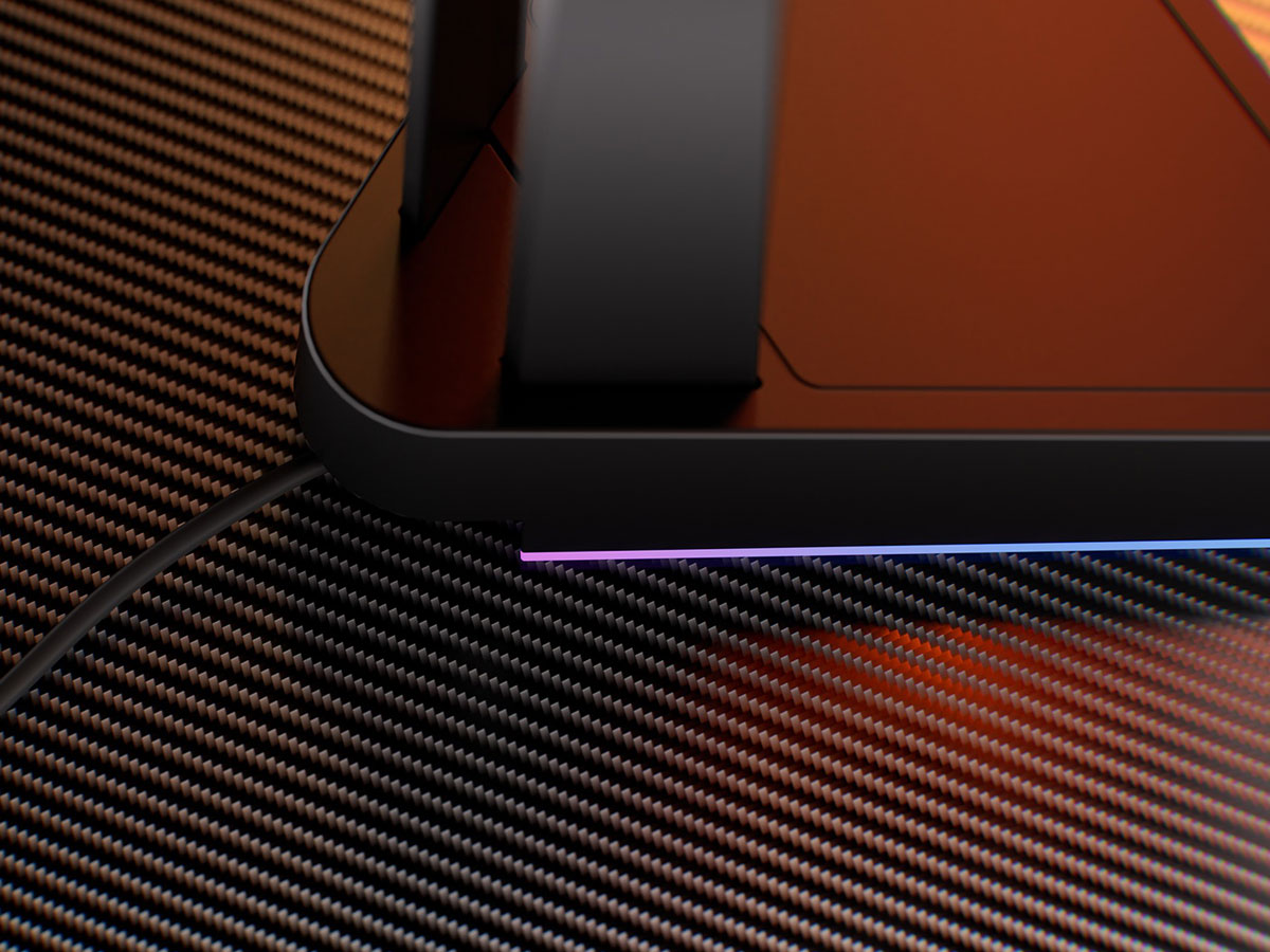 Stojak na słuchawki KRUX Rivt kabel