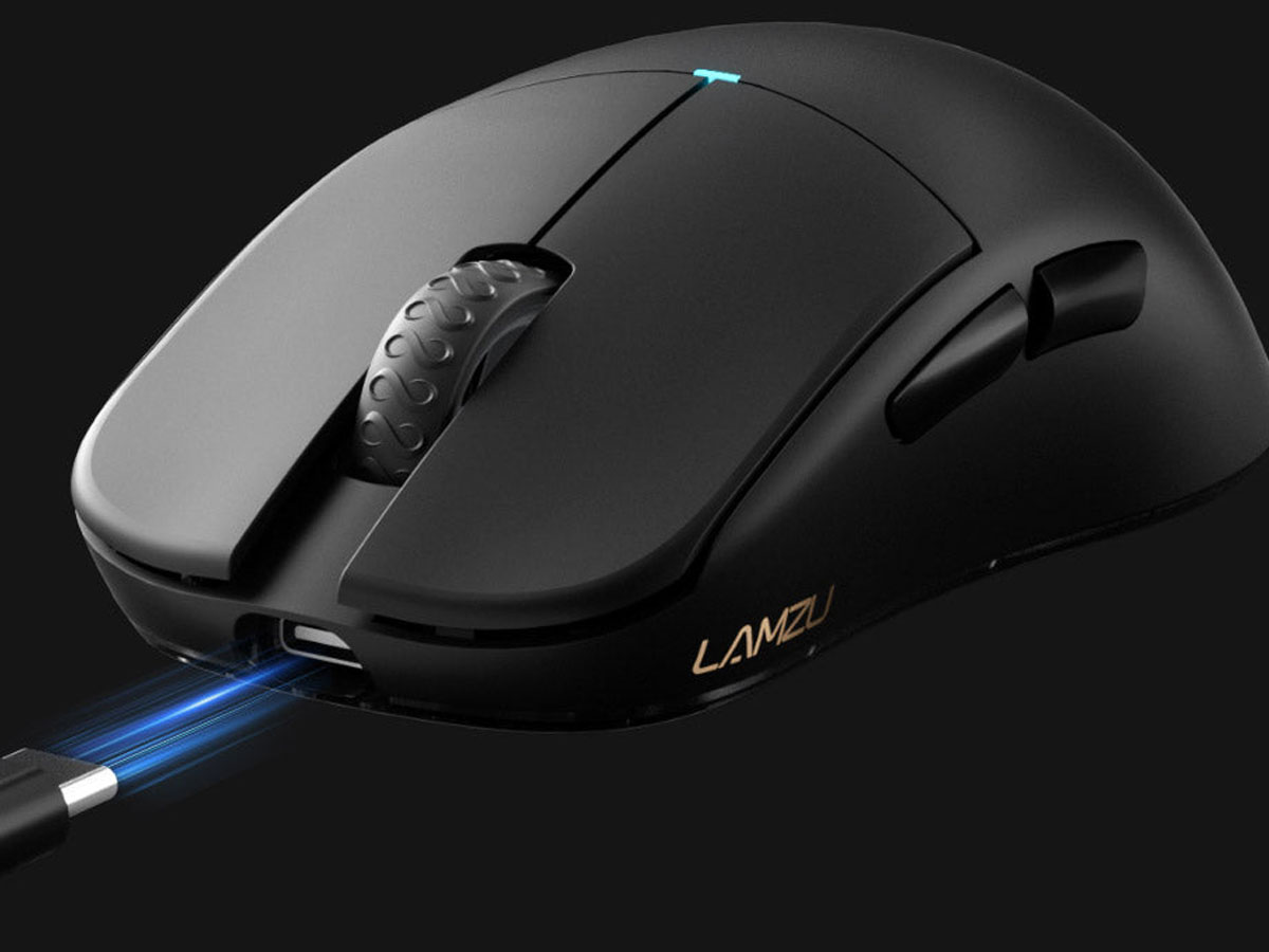 Lamzu Atlantis Mini 4K Charcoal Black