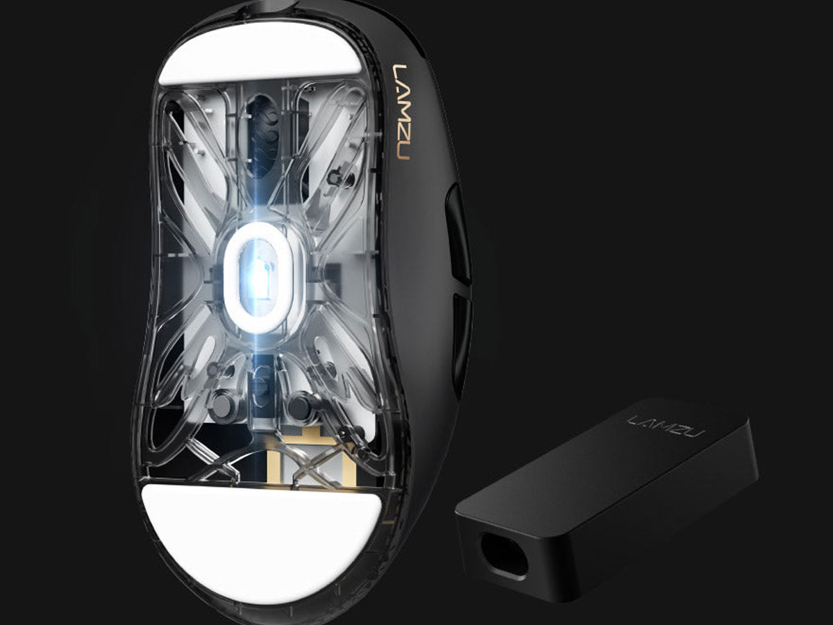 Lamzu Atlantis Mini 4K Charcoal Black