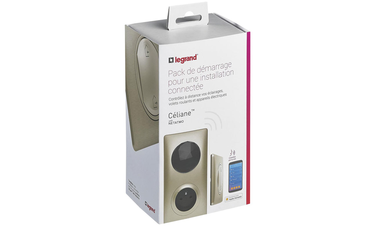 Grundlegendes Starterset für die Installation von Legrand Connected Titan - Verpackung