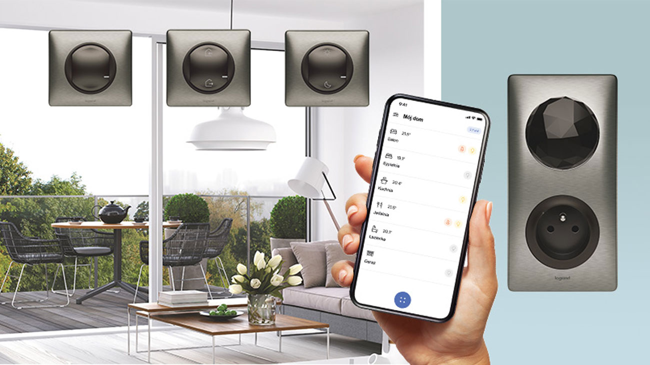 Drahtloser Tag/Nacht-Schalter Legrand - Passen Sie die Tag- und Nacht-Szenarien in der App an