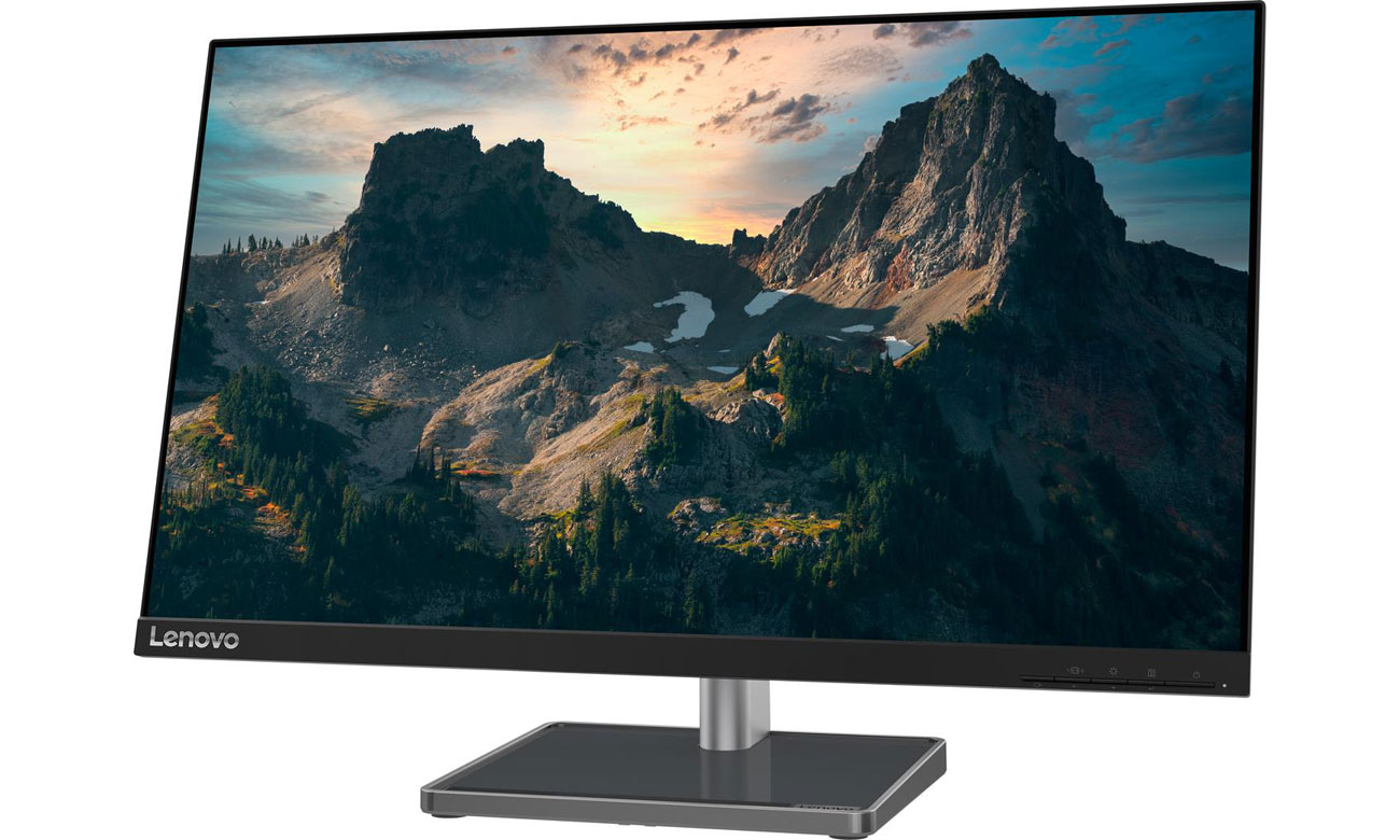 Lenovo L27q-38 Vorderansicht schräg