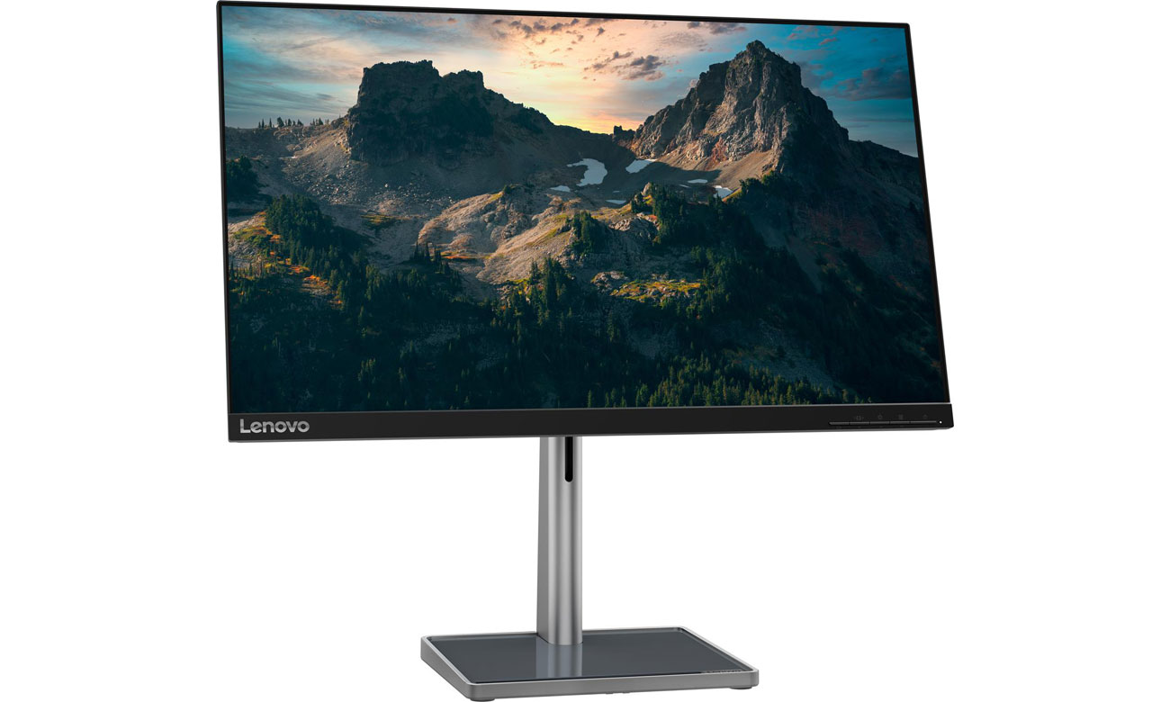 Lenovo L27q-38 Vorderansicht schräg