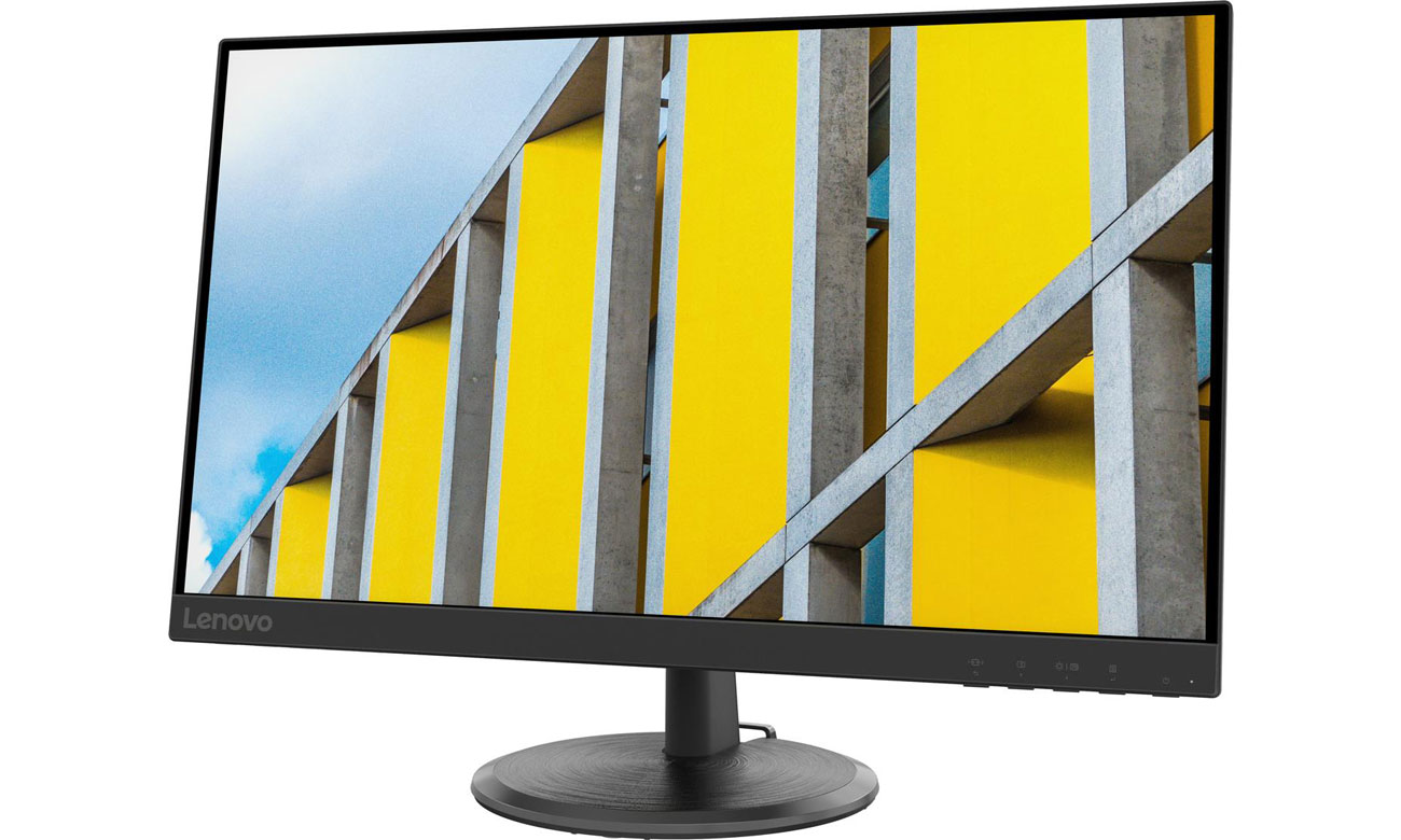 Lenovo D27q-30 Ansicht von vorne im Winkel