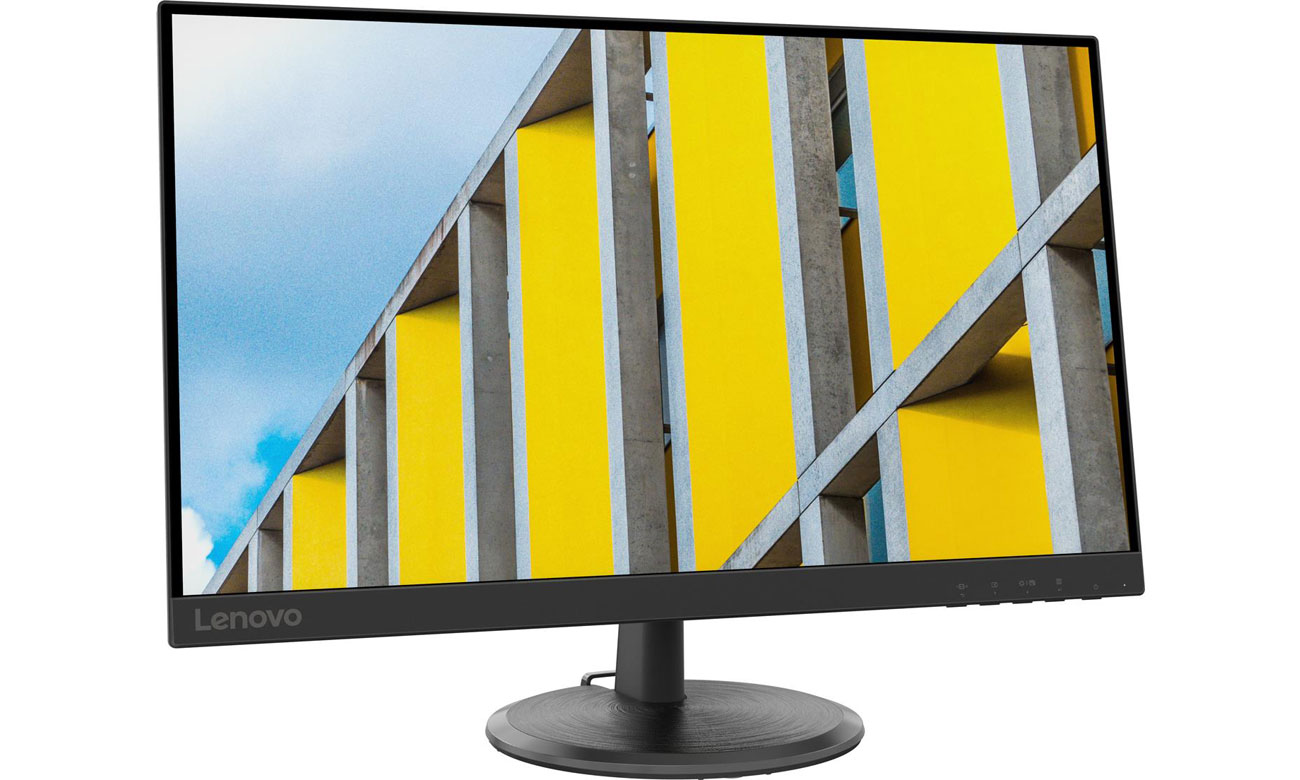 Lenovo D27q-30 Ansicht von vorne im Winkel