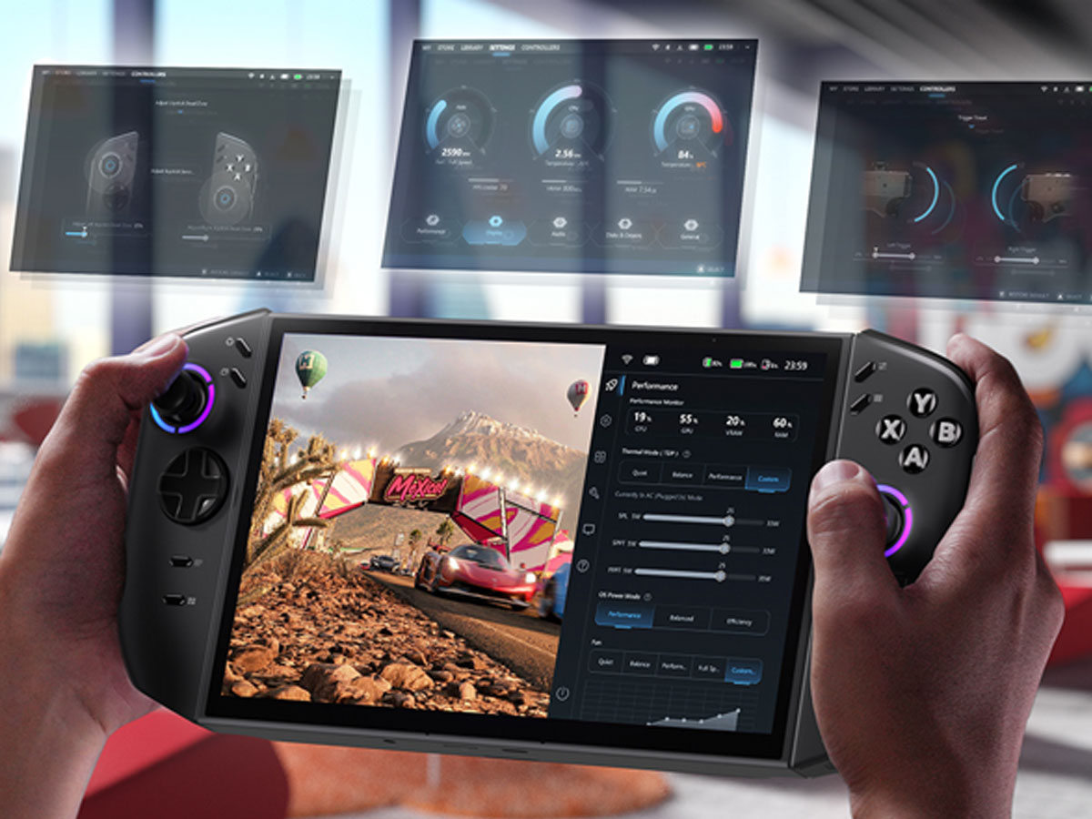 Mobile Konsole Lenovo Legion Go (2. Generation) - Lifestyle-Grafik