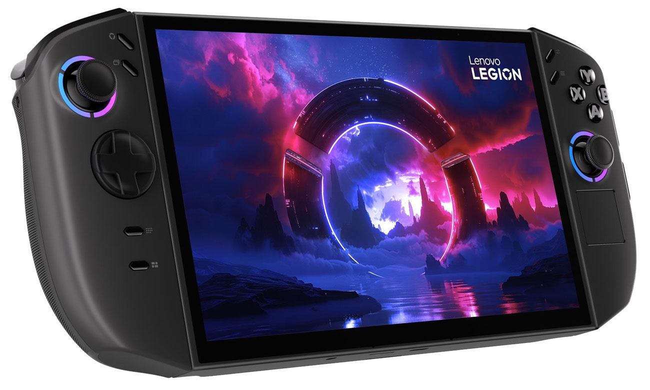Mobile Konsole Lenovo Legion Go (2. Generation) - Frontansicht im Winkel
