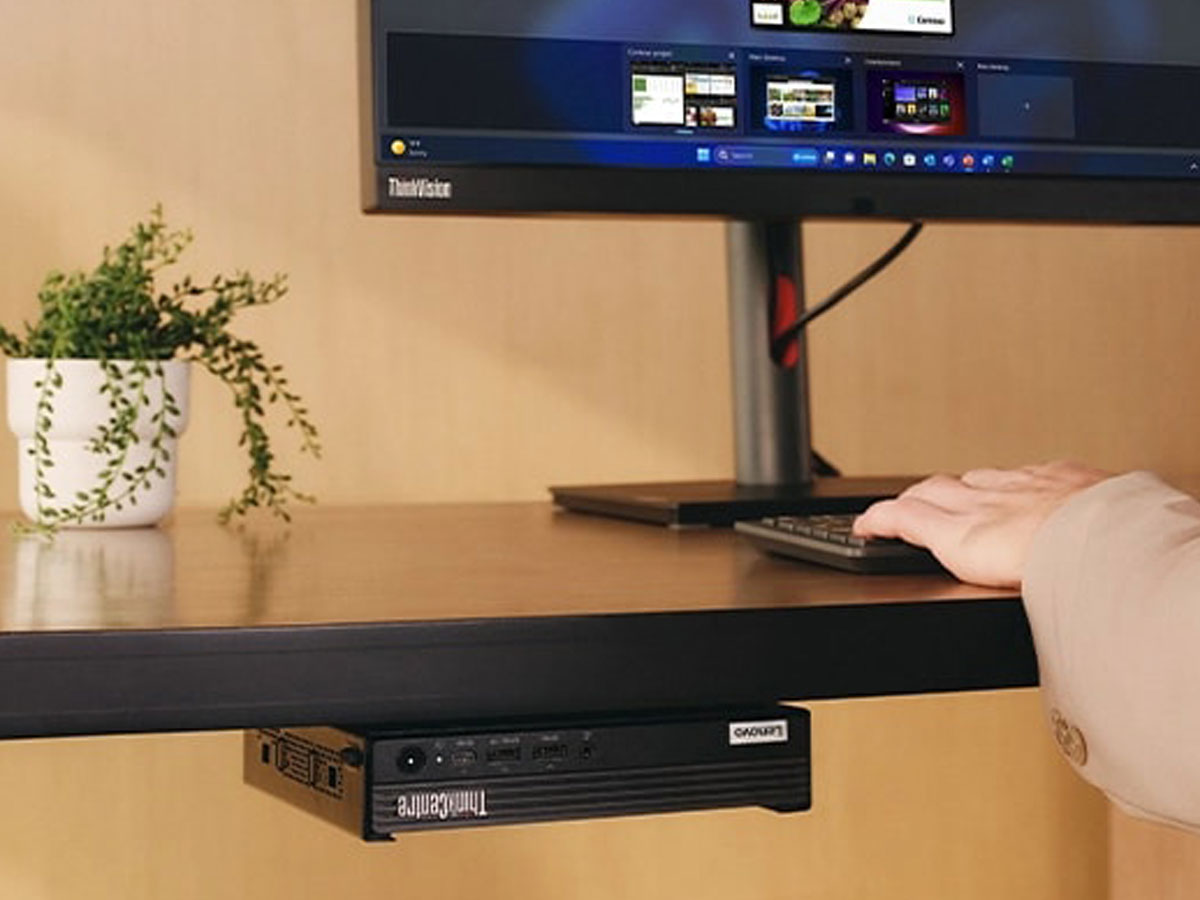 Lenovo ThinkCentre M75q Montage