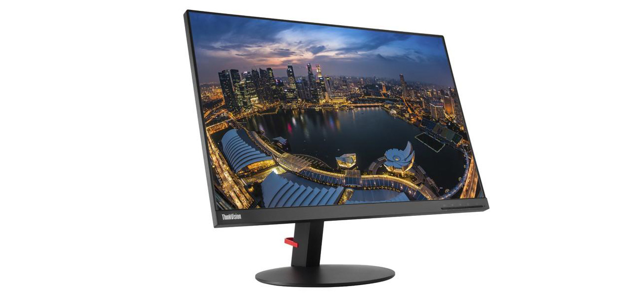 Lenovo ThinkVision T24d Realistische Bilder und schönes Design