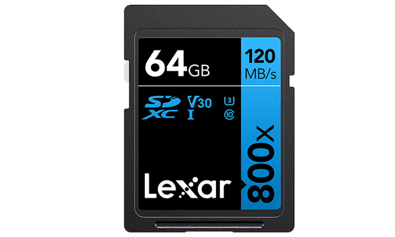 Lexar 64GB 800x Professional SDXC Speicherkarte
