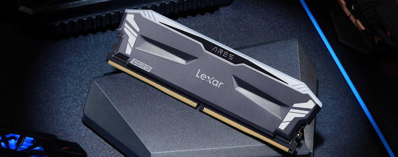 DDR5 RAM Lexar 32GB (2x16GB) 6400MHz CL32 Ares Gaming RGB