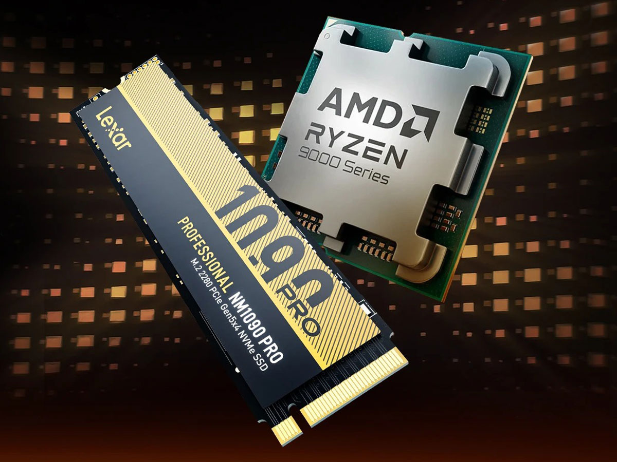 SSD M.2 Lexar Professional NM1090 PRO - Lifestyle-Grafik