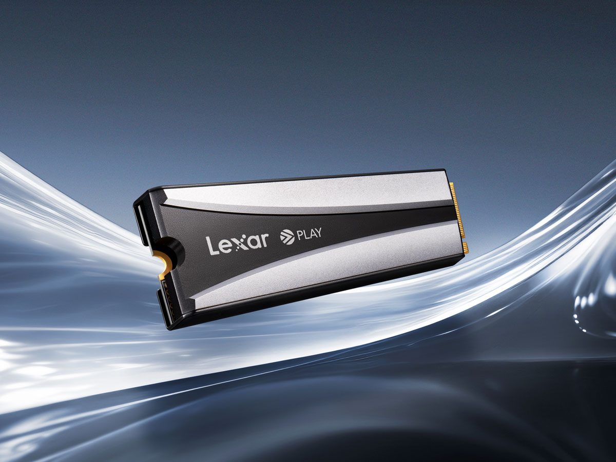 Dysk SSD M.2 Lexar PLAY 2280 PCIe 4.0 - Überblick, Grafik mit Hintergrund