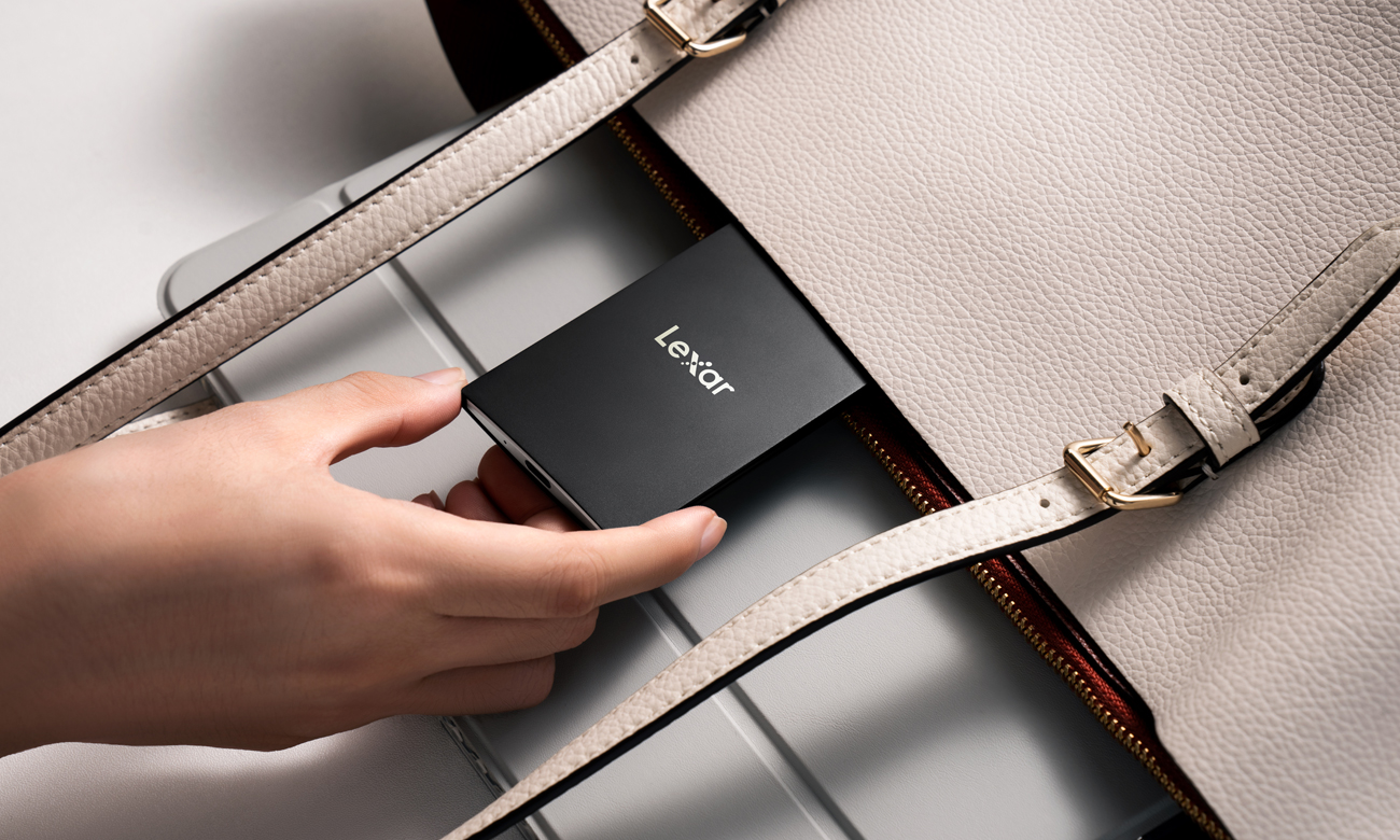 Externe SSD Lexar SL500 Portable - Lifestyle-Grafik
