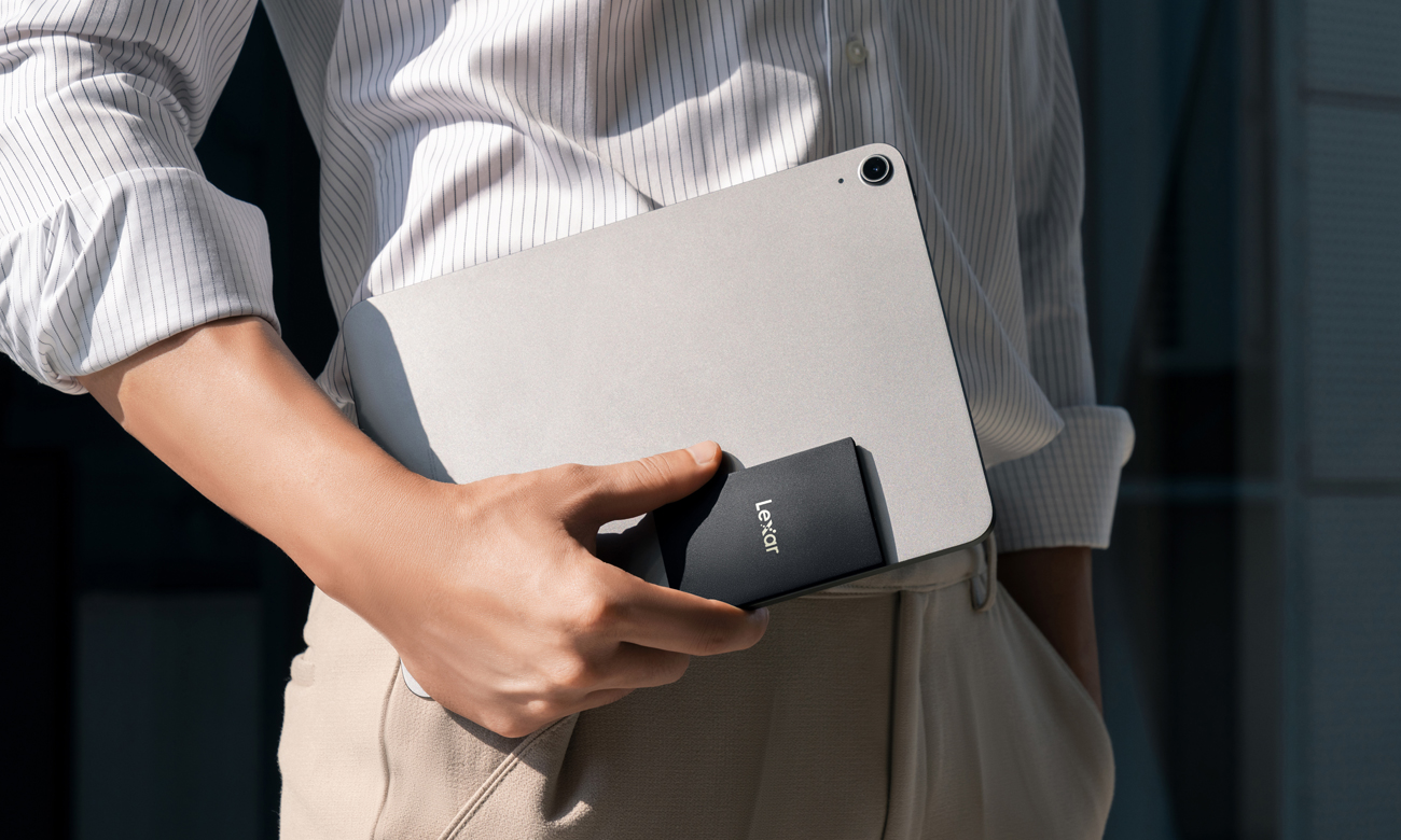 Externe SSD Lexar SL500 Portable - Lifestyle-Grafik