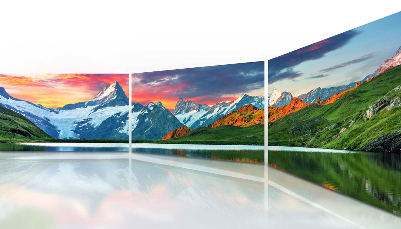 LG 24TQ510S Smart TV HEVC weiter Betrachtungswinkel