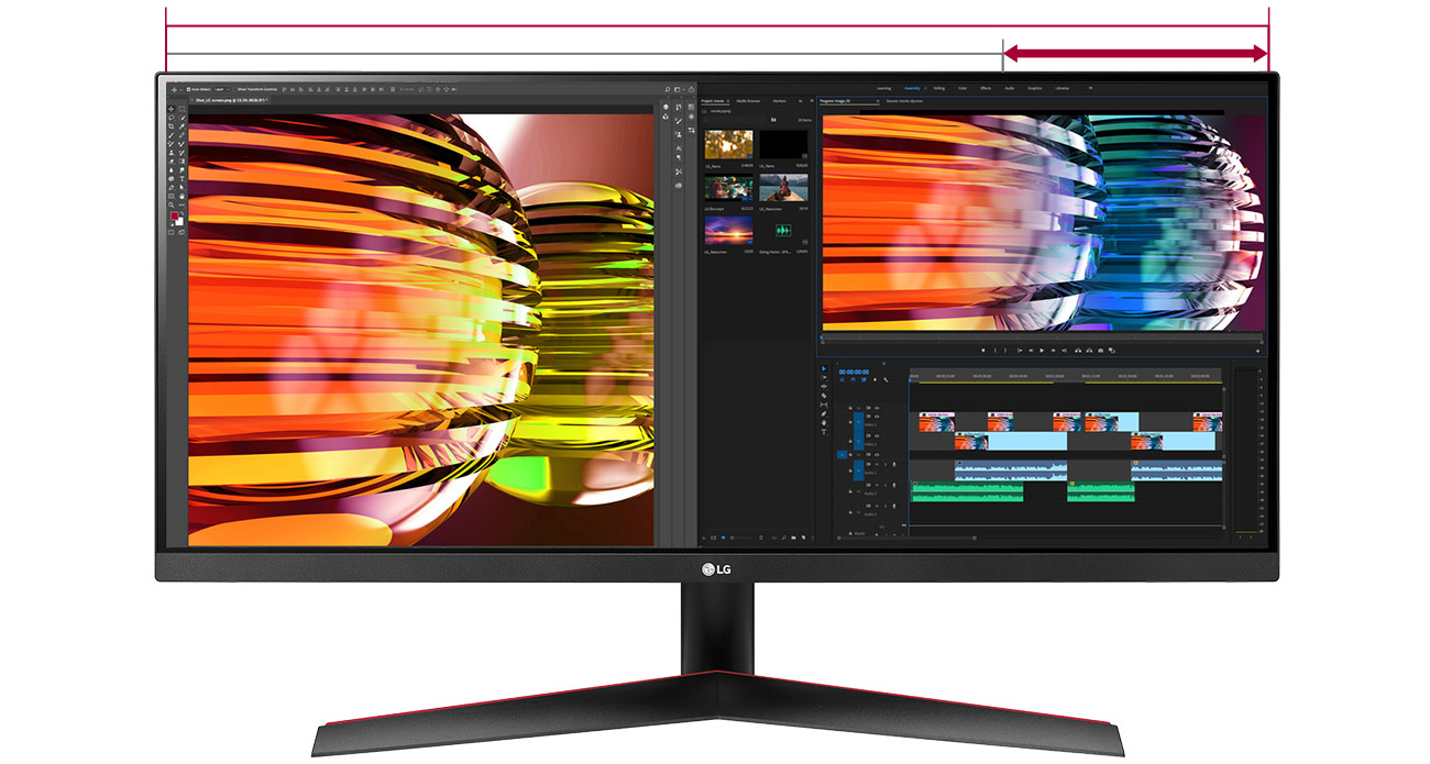 UltraWide™ Full HD-Bildschirm
