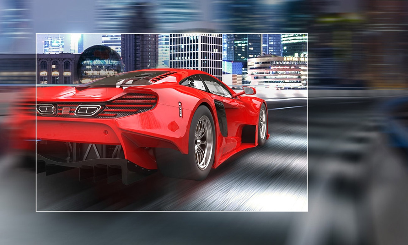 Schnelles und flüssiges Bild