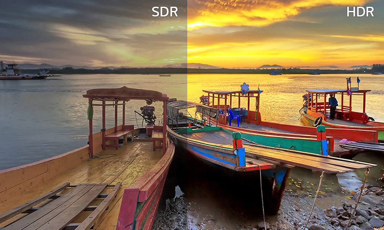 Detailreicher Kontrast