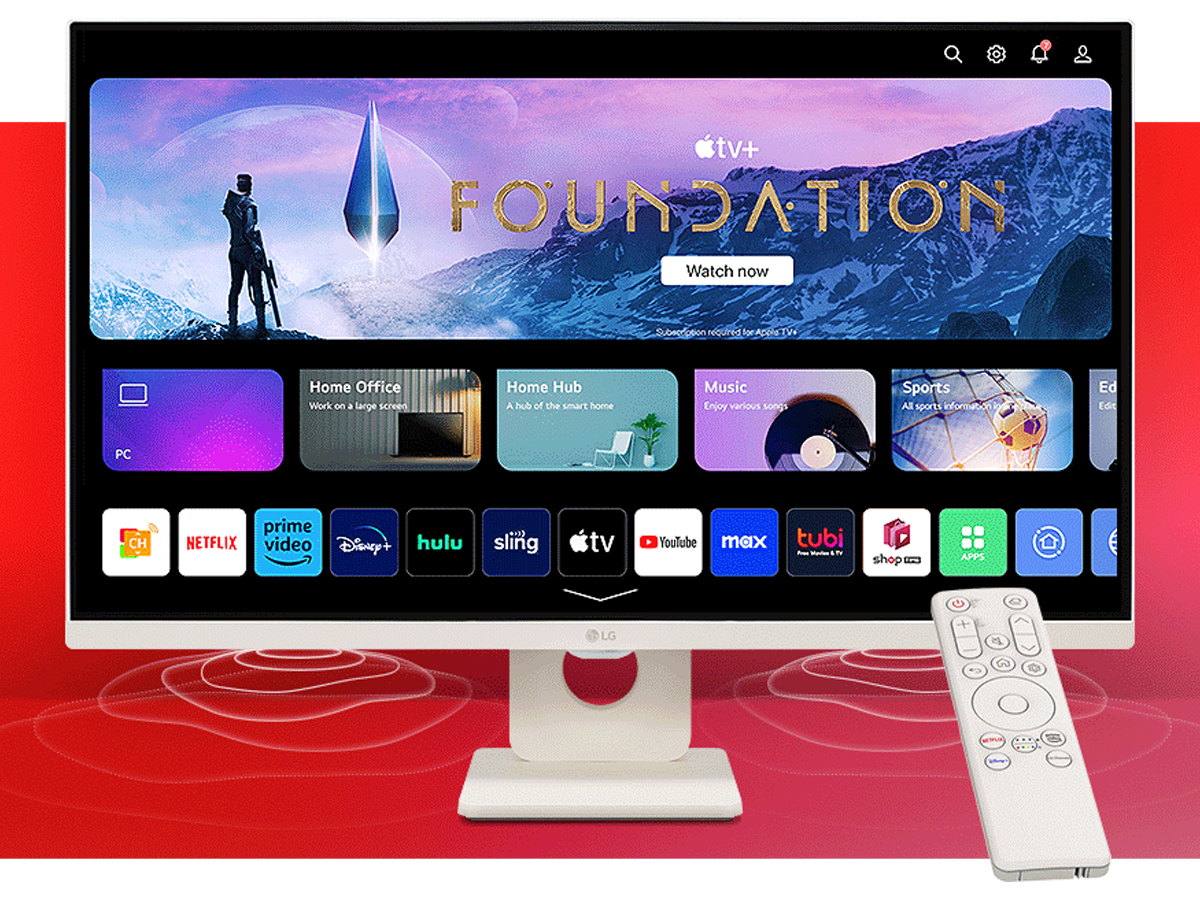 LG MyView Smart Monitor 32SR50F-W