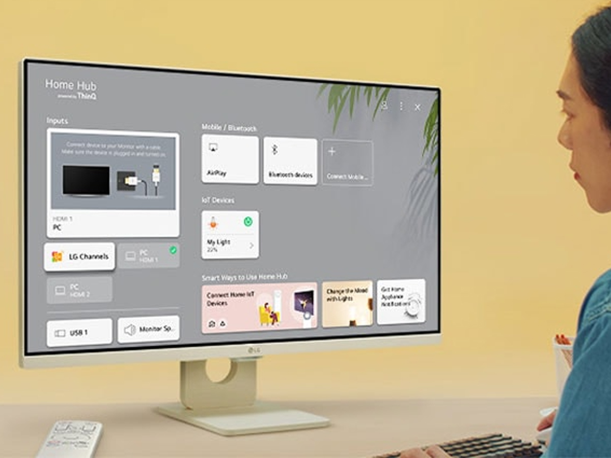 LG MyView Smart Monitor 32SR50F-W
