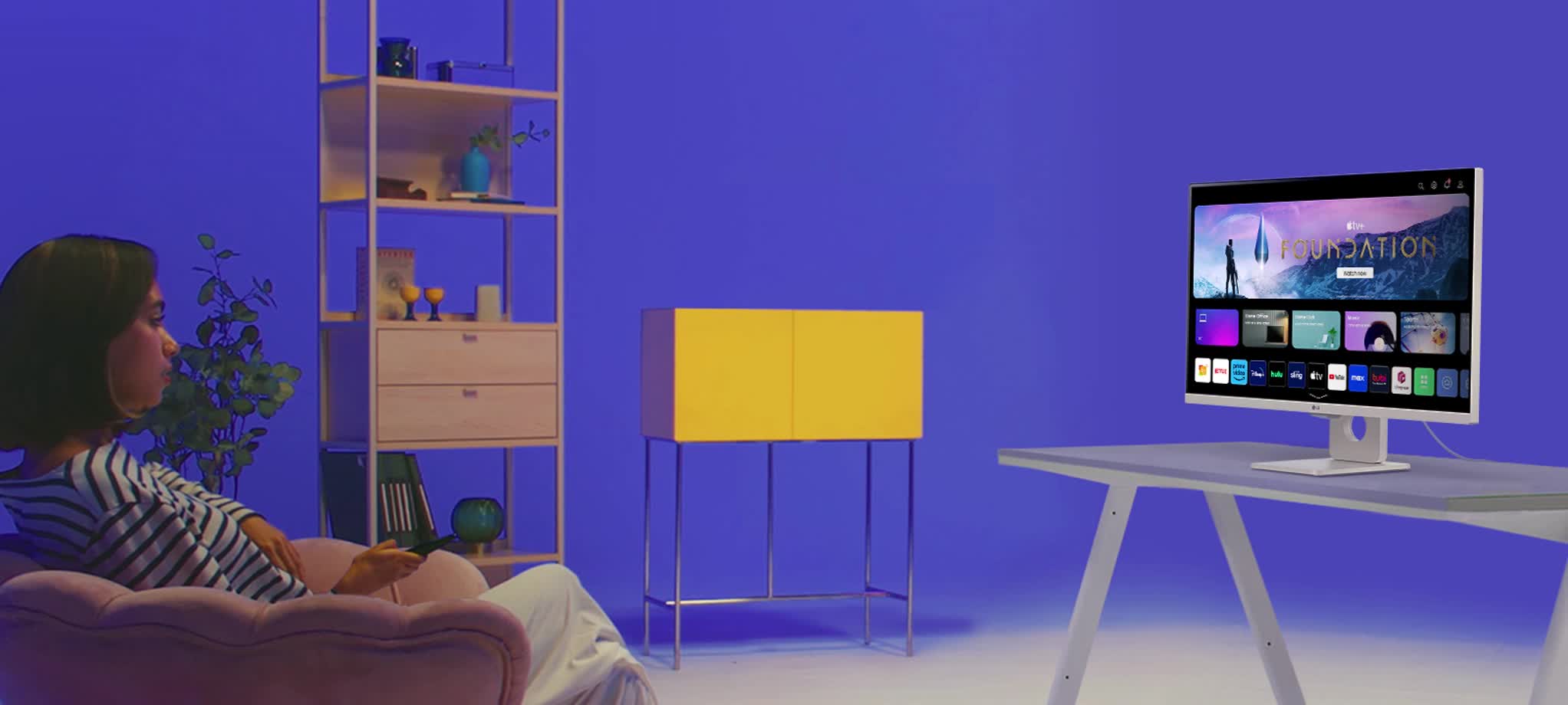 Mit der ThinQ-App kannst du die wichtigsten Funktionen der Fernbedienung nutzen.