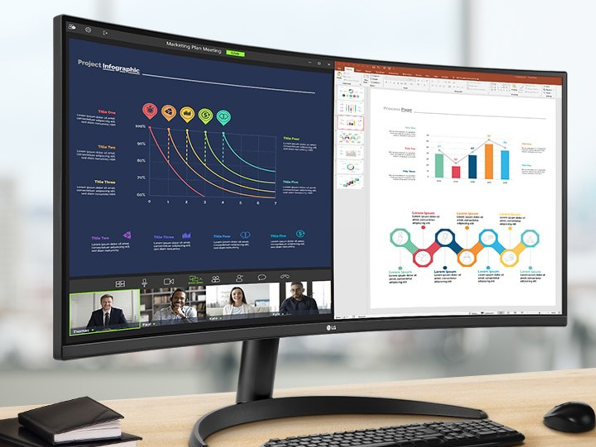 LG UltraWide 34WR50QK-B