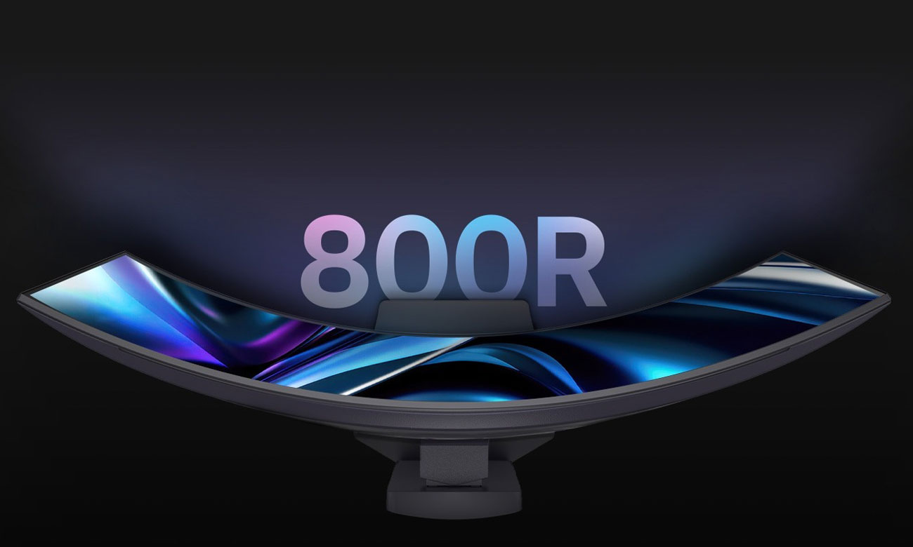 LG UltraGear OLED 34GS95QE-B Krümmung 800R