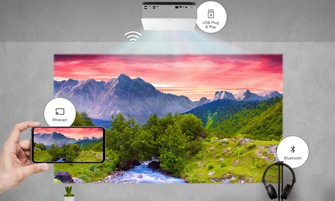 Projektor HU70LS 4K HDR