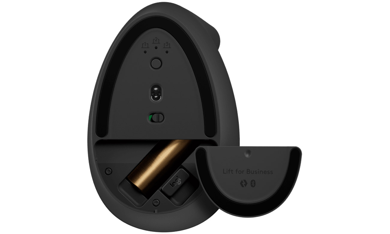 Ergonomische Maus Logitech LIFT Graphit