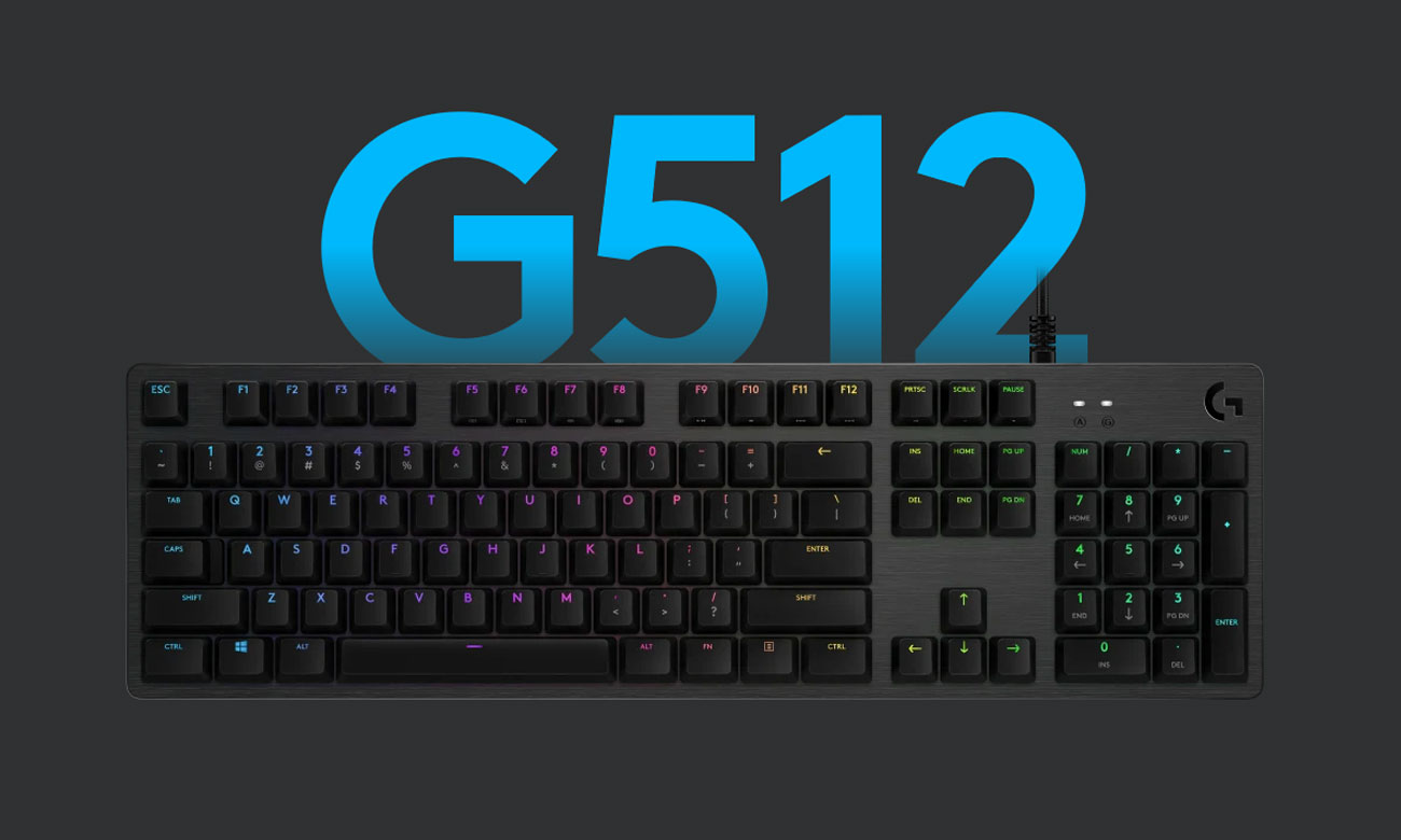 Mechanische Tastatur Logitech G512 Clicky
