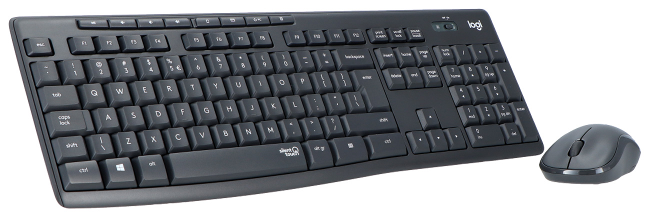 Zestaw bezprzewodowy do domu i biura Logitech MK295 Silent