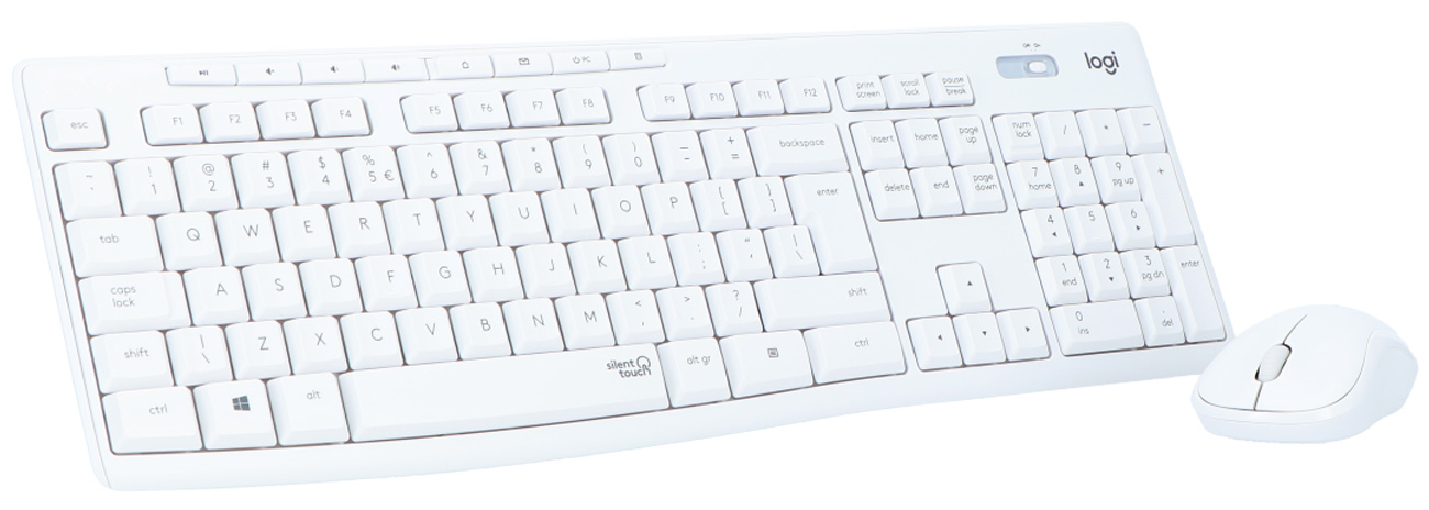 Zestaw bezprzewodowy do domu i biura Logitech MK295 Silent