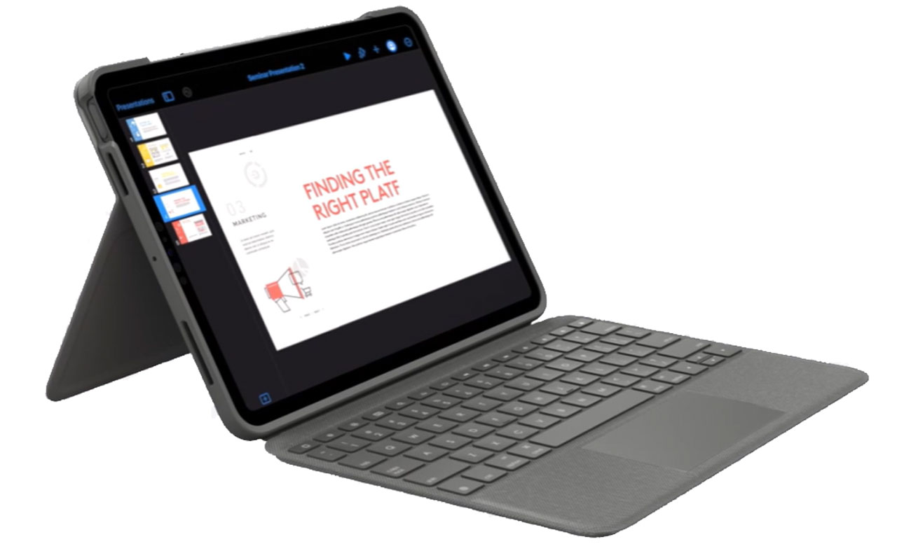 Etui Logitech Folio Touch do Apple iPad Air (4. gen)