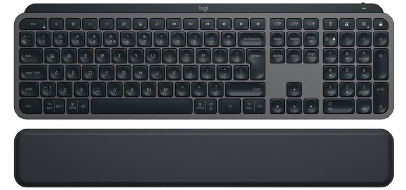 Logitech MX Keys S Ansicht von oben