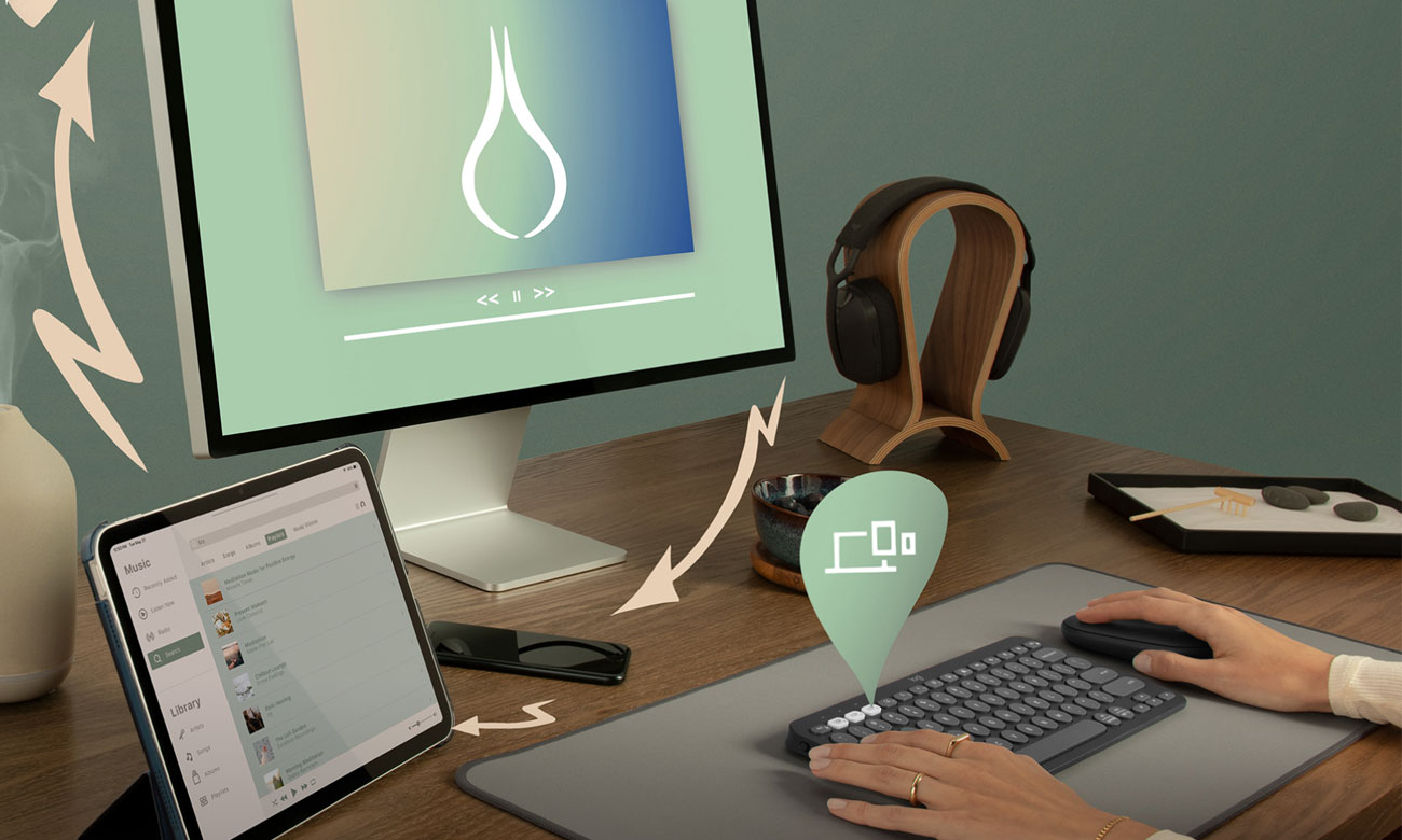 Logitech K380s Pebble Keys 2