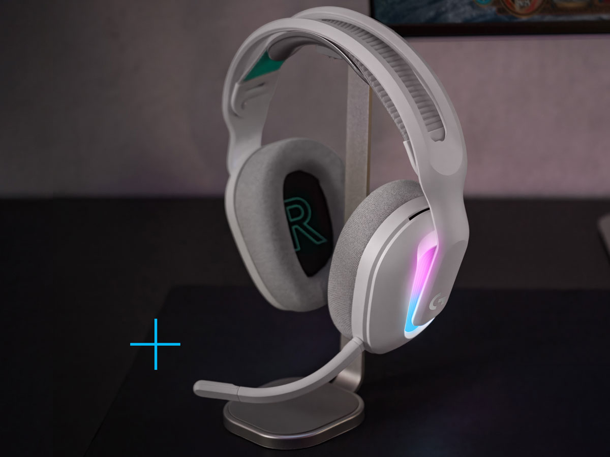 Logitech G522 Lightspeed kabellose Kopfhörer Weiß - Lifestyle-Grafik