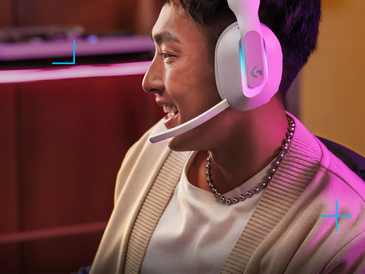 Logitech G522 Lightspeed kabellose Kopfhörer Weiß - Lifestyle-Grafik