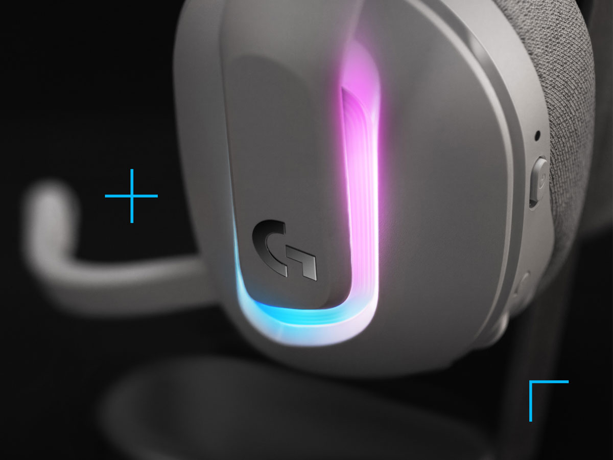Logitech G522 Lightspeed kabellose Kopfhörer Weiß - Lifestyle-Grafik