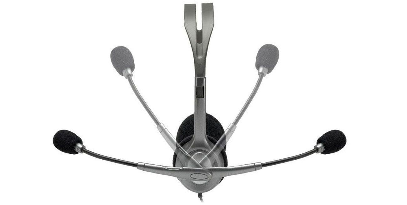 Logitech H110 Headset mit Mikrofon - Rauschunterdrückung