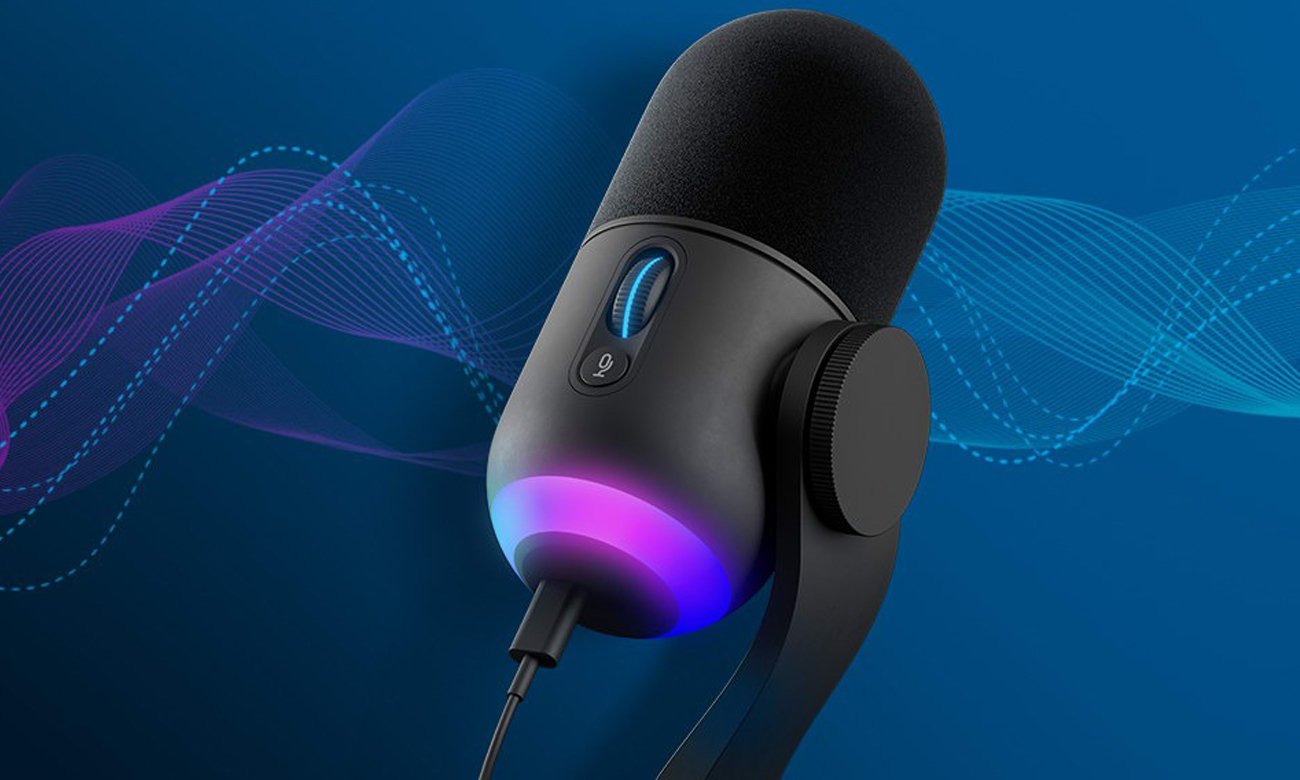 Mikrofon Logitech Yeti GX Schwarz