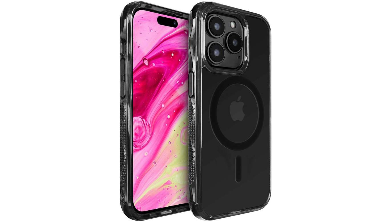 Etui Laut Crystal Matter für iPhone 14 Pro schwarz