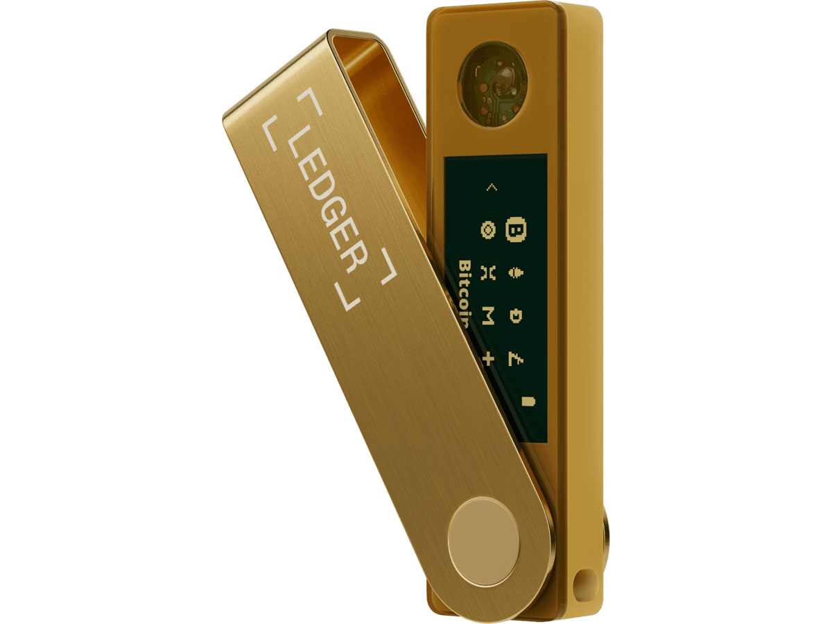 Ledger Nano X gold