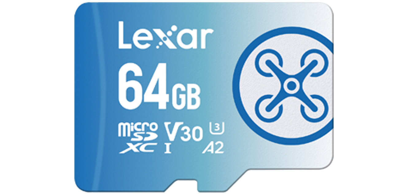 Lexar 64GB microSDXC FLY High-Performance 1066x Speicherkarte