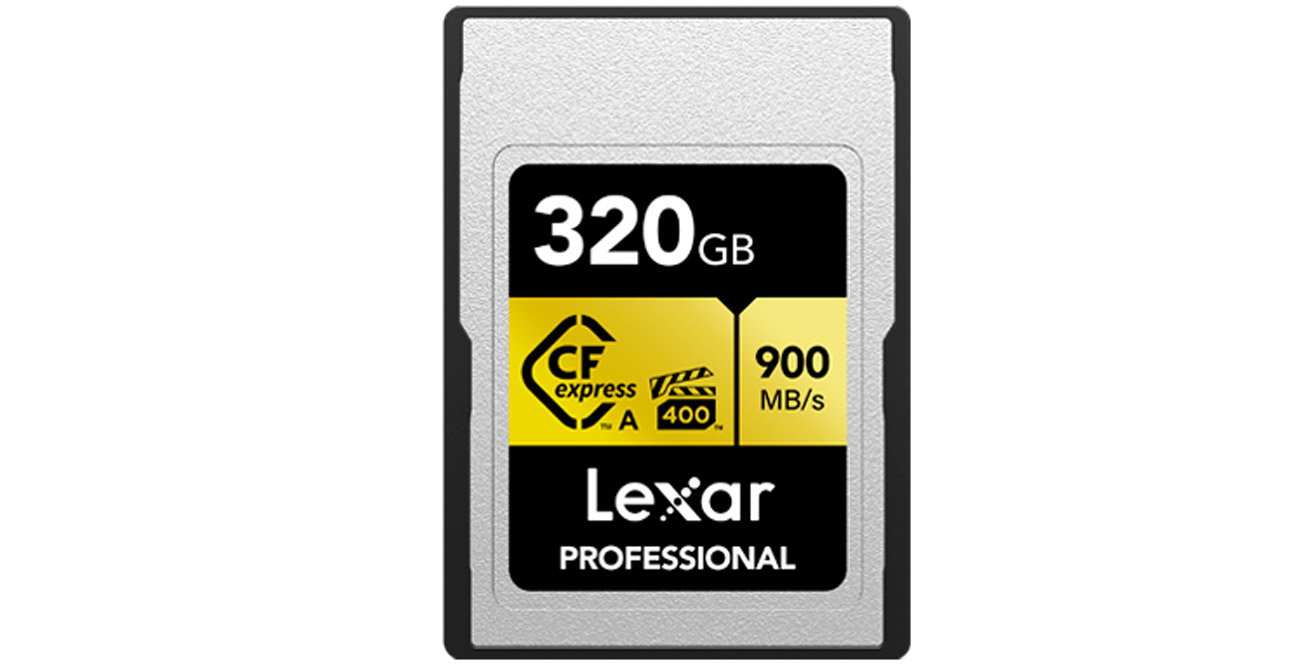 Lexar 320GB Professional Type A GOLD CFexpress Speicherkarte