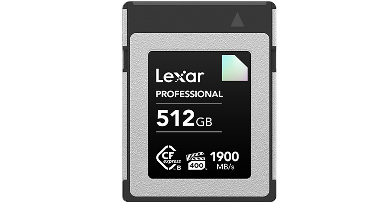 Lexar 512GB Professional Type B DIAMOND CFexpress Speicherkarte