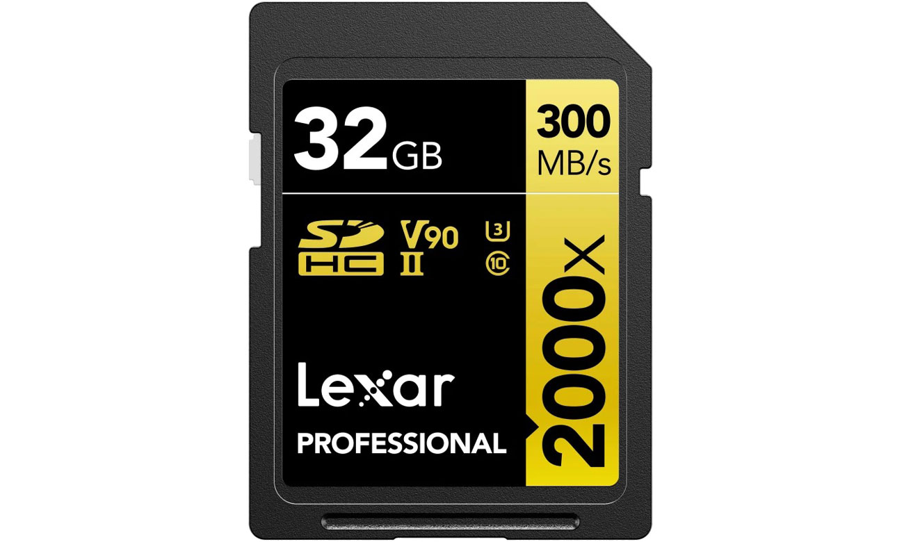 Lexar 32GB 2000x Professional SDHC UHS-II U3 V90