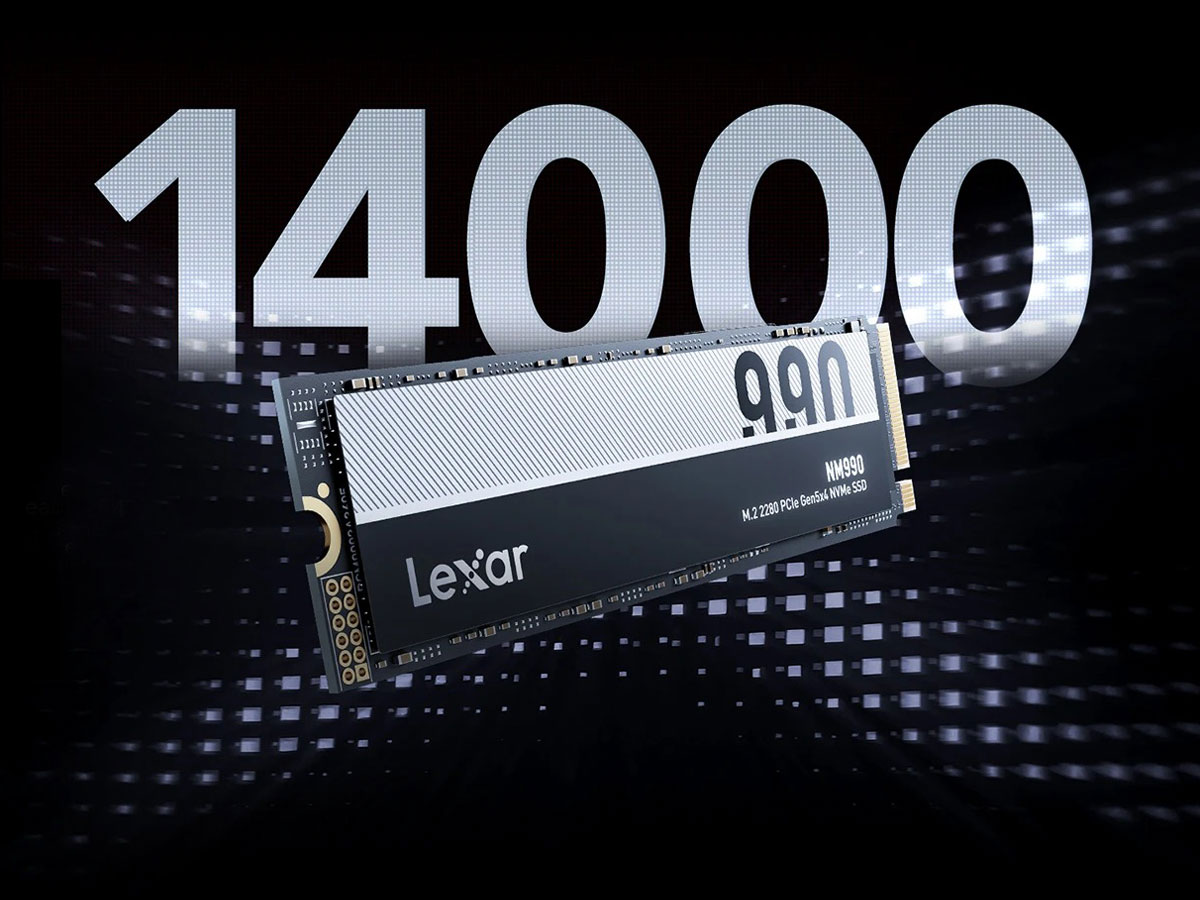 Dysk SSD M.2 PCIe Gen5 NVMe Lexar NM990 - Ekstremalna wydajność