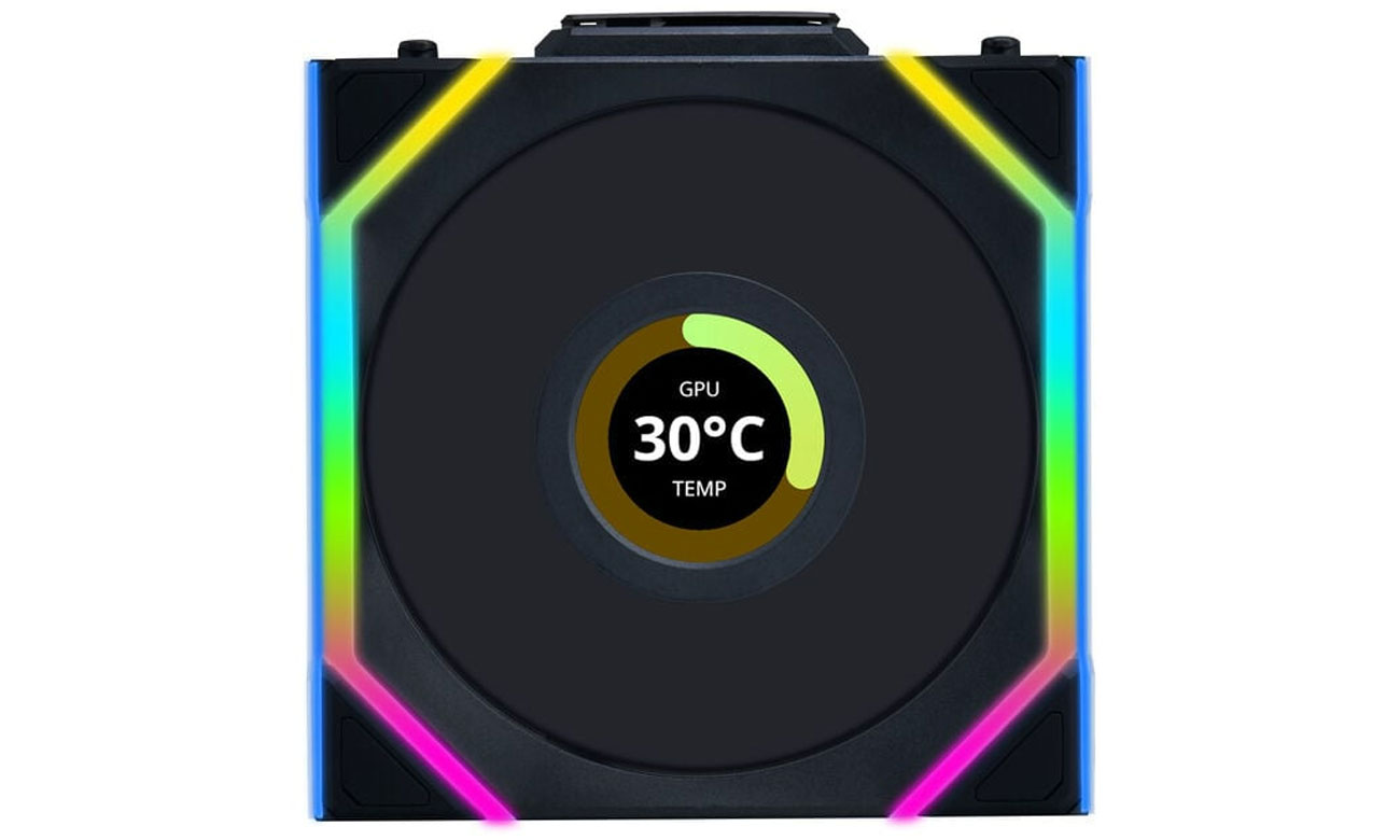 Lian Li Uni Fan SL Wireless 120 LCD Reverse 120mm