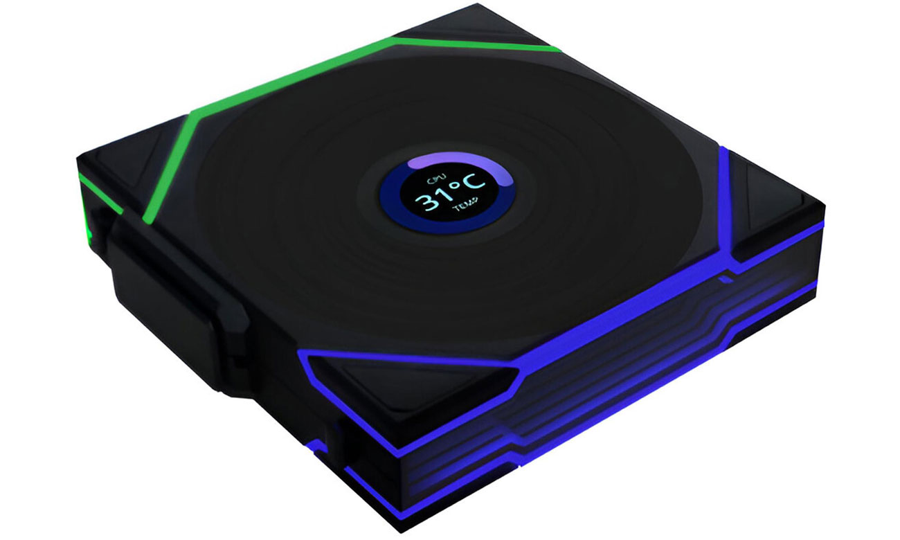 Lian Li Uni Fan TL Wireless LCD 120 120mm